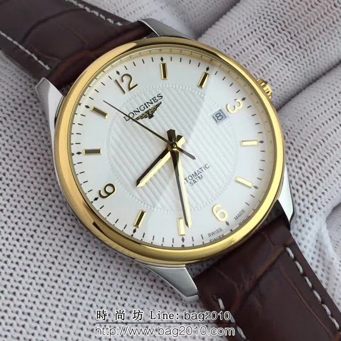 LONGINES浪琴 全自動機械 時尚男士腕表 WSS1746
